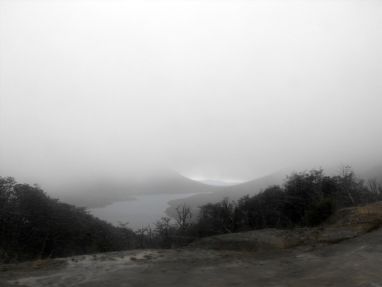 Lago escondido.